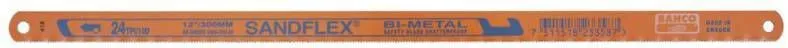 Bahco 3906 250 18 100 Sandflex Handmetaalzaagblad bimetaal 250mm 18TPI(100st )