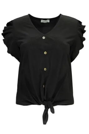 Batida shirt met strik-detail