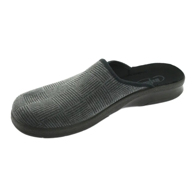 Befado herenschoenen pu 548M014 zwart grijs