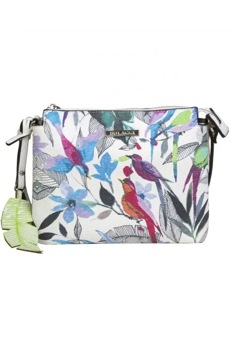 Bulaggi crossover handtas met botanische print