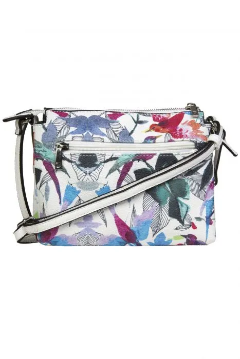 Bulaggi crossover handtas met botanische print