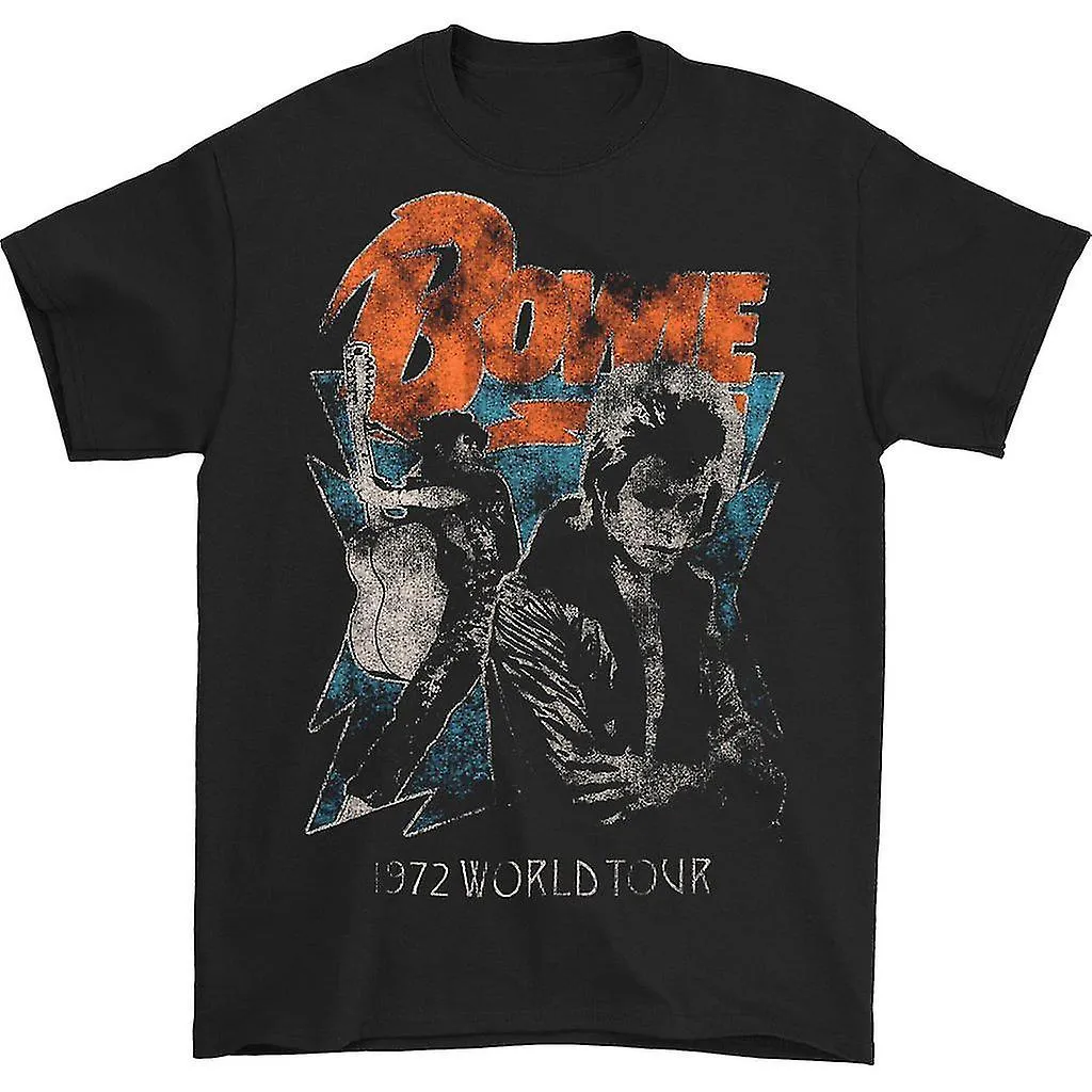 DAVID BOWIE 1972 WORLD TOUR TSHIRT