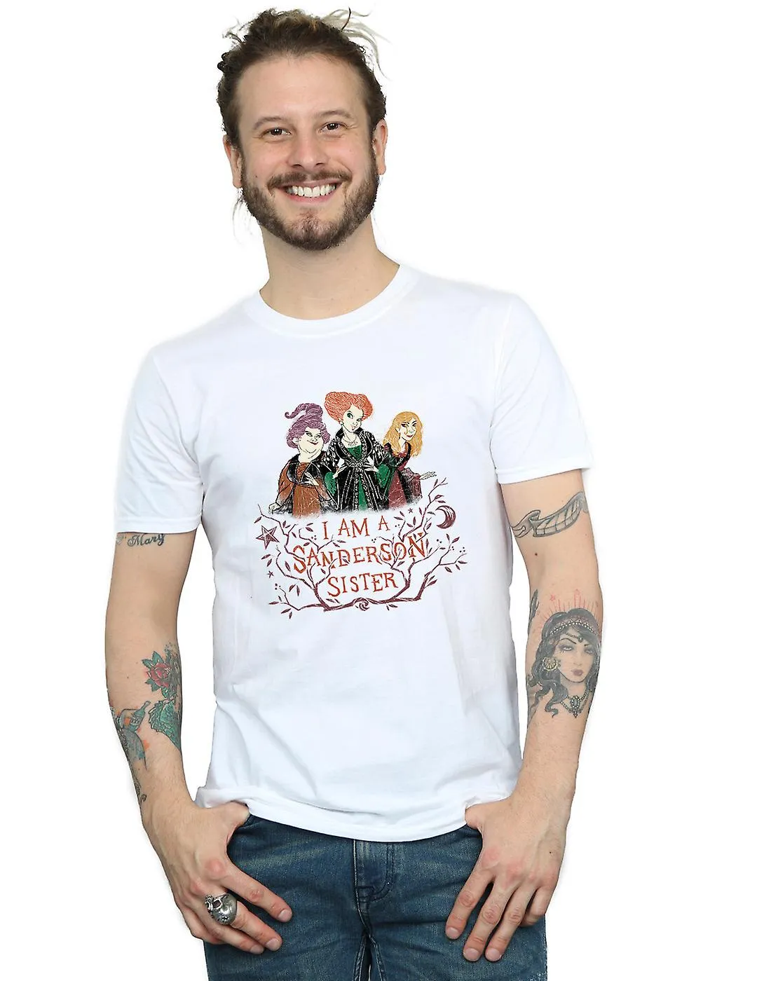 DISNEY HOCUS POCUS SANDERSON ZUSTER TSHIRT VOOR HEREN