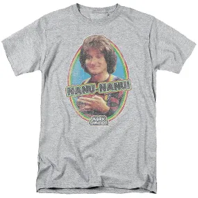 Distressed Nanu Nanu Mork en Mindy T-shirt