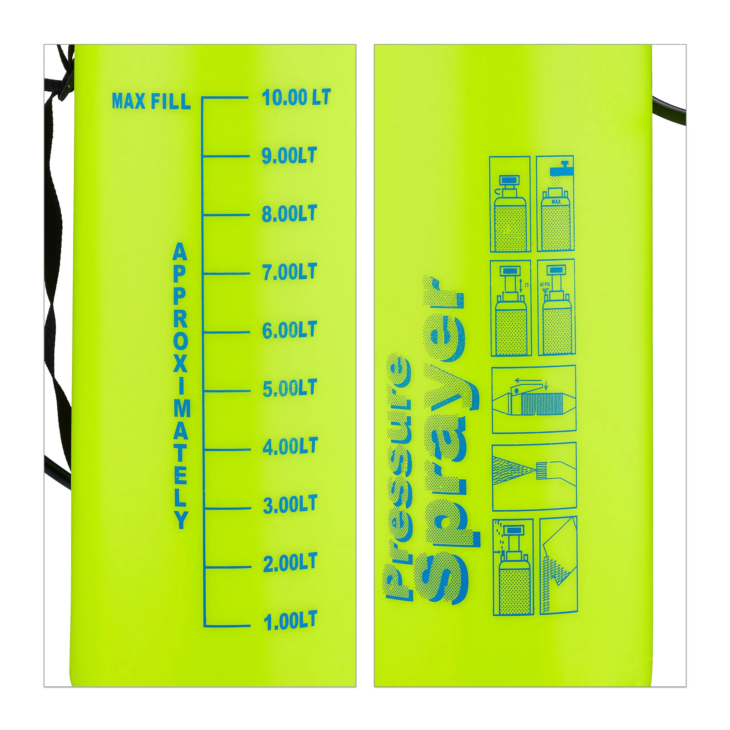 Drukspruit 10 liter