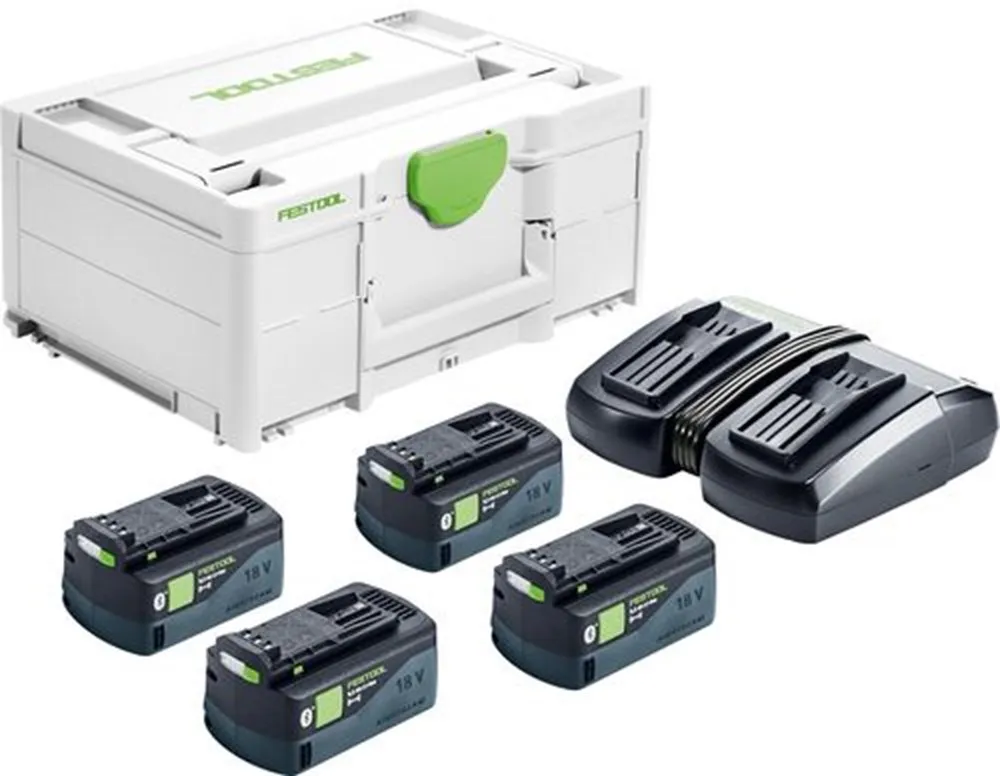 FESTOOL ENERGIESET SYS 18V 4X5.2/TCL6DUO