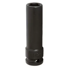 FORCE 4458509 Krachtdop lang 1/2″ (6-kant) 9 mm