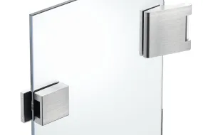 Glasdeur-tegenstuk-garnituur, GHR 503, StarTec, met 3-delige scharnieren
