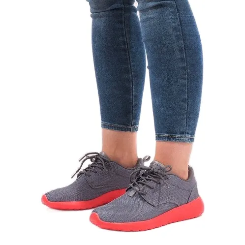 GRIJZE SPORTSCHOENEN RS825164W GRIJS
