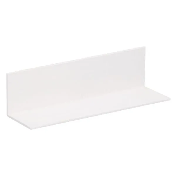 HOEKPROFIEL KUNSTSTOF WIT 30X30X2MM LENGTE: 260CM