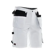 Jobman 2132 Painters' Shorts Wit/Zwart