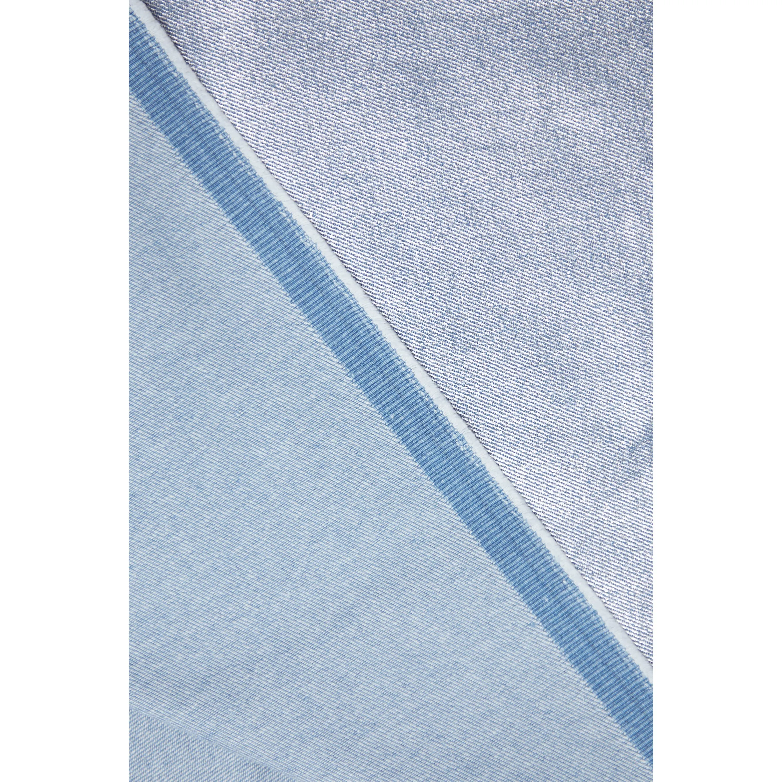 KATOENEN IRISERENDE JEANS  PER METER