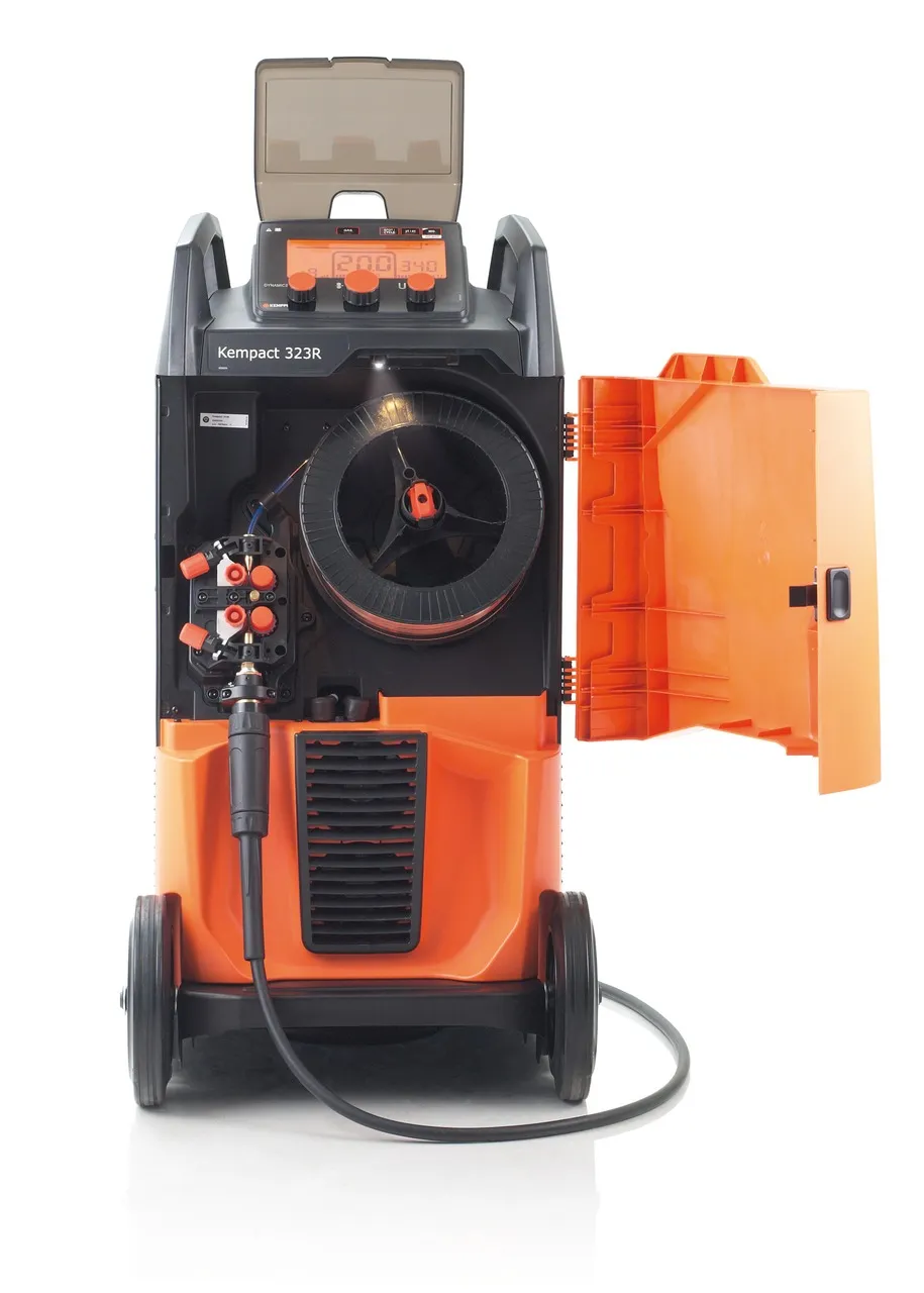 Kemppi Kempact 323 met toorts MIG/MAG lasapparaat
