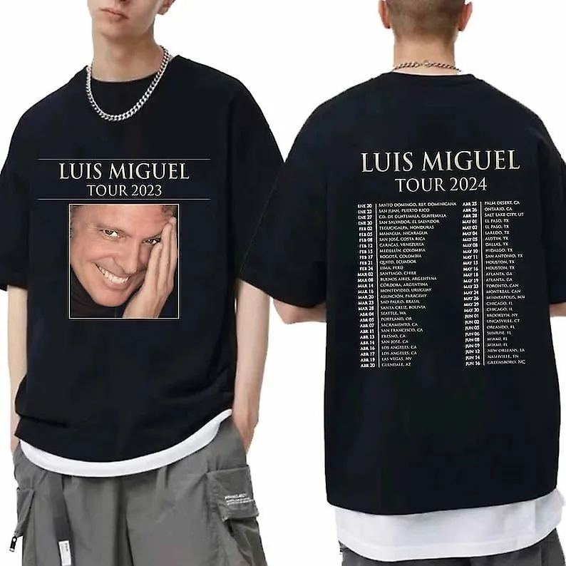 Luis Miguel Tour 2024 Shirt, Luis Miguel Fan Shirt, Luis Miguel 2024 Concert Shirt Voor Fan, Luis Miguel Shirt Gifthugcude32