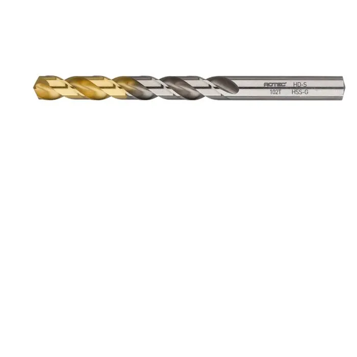 ROTEC HSSG SPIRAALBOOR, DIN 338, TYPE HDS, TINTOP, ø10,0