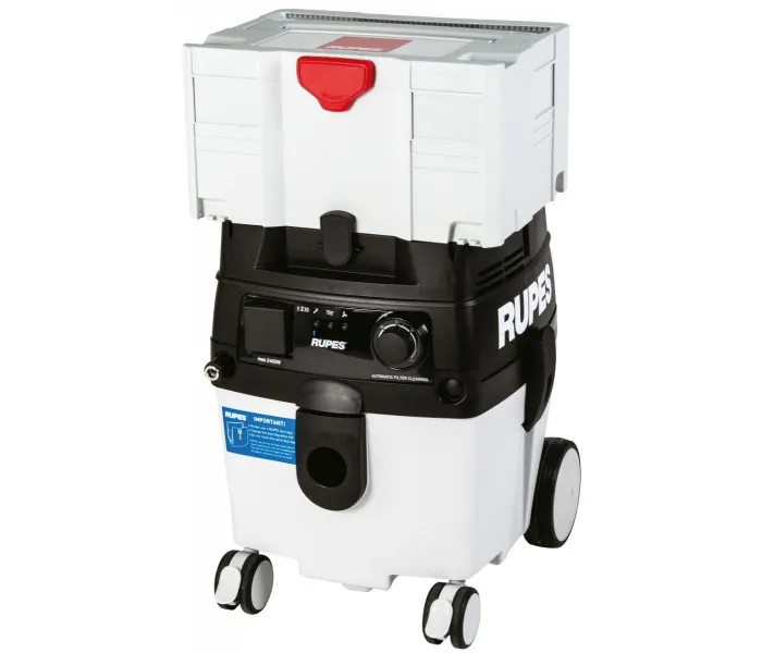 RUPES S230EPM STOFZUIGER 30 LITER + AUTOMATISCHE FILTERREINIGING  1200 WATT  KLASSE M
