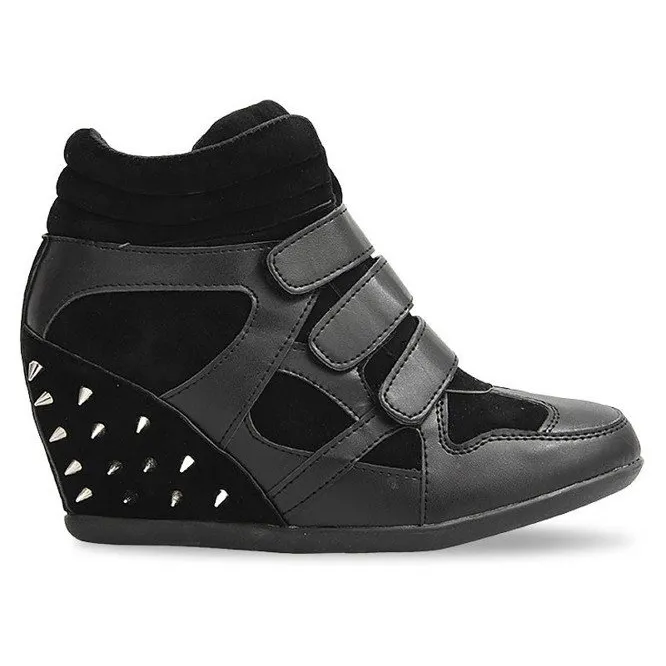Sleehaksneakers Met Noppen 4515 Zwart
