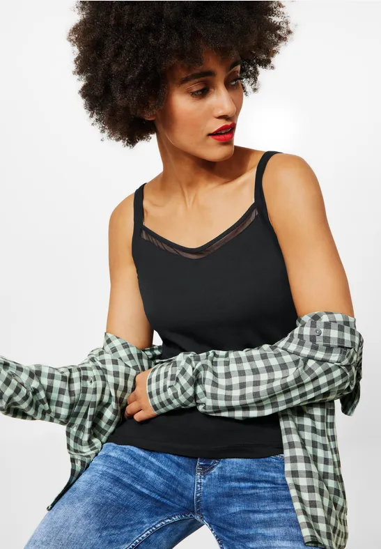 Street One Top met meshdetail
