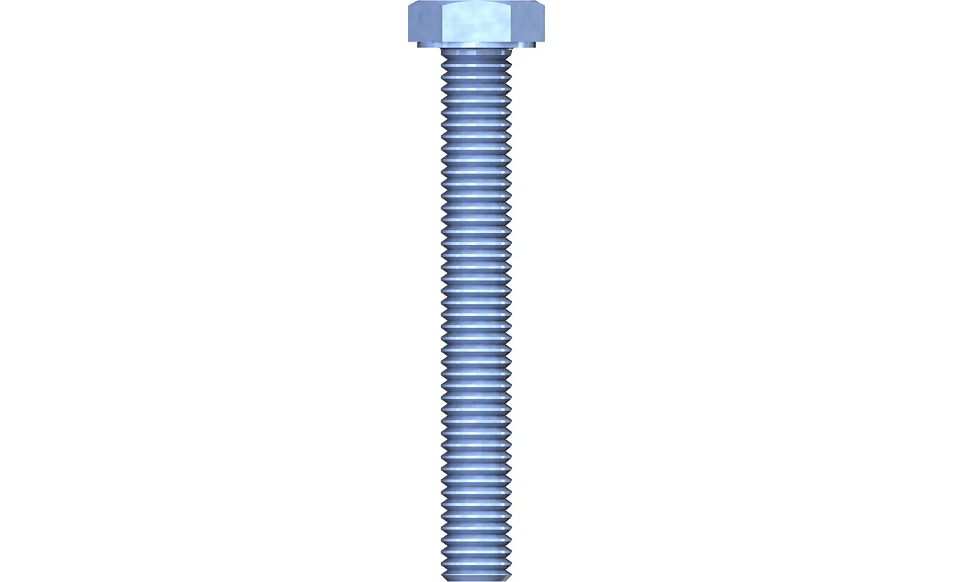 Tapbouten DIN 933, M10x25 / 200 stuks