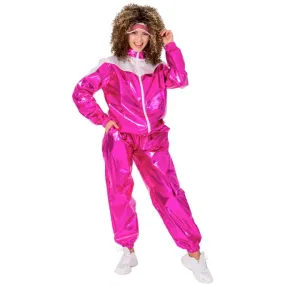 Trainingspak Metallic Roze Dames
