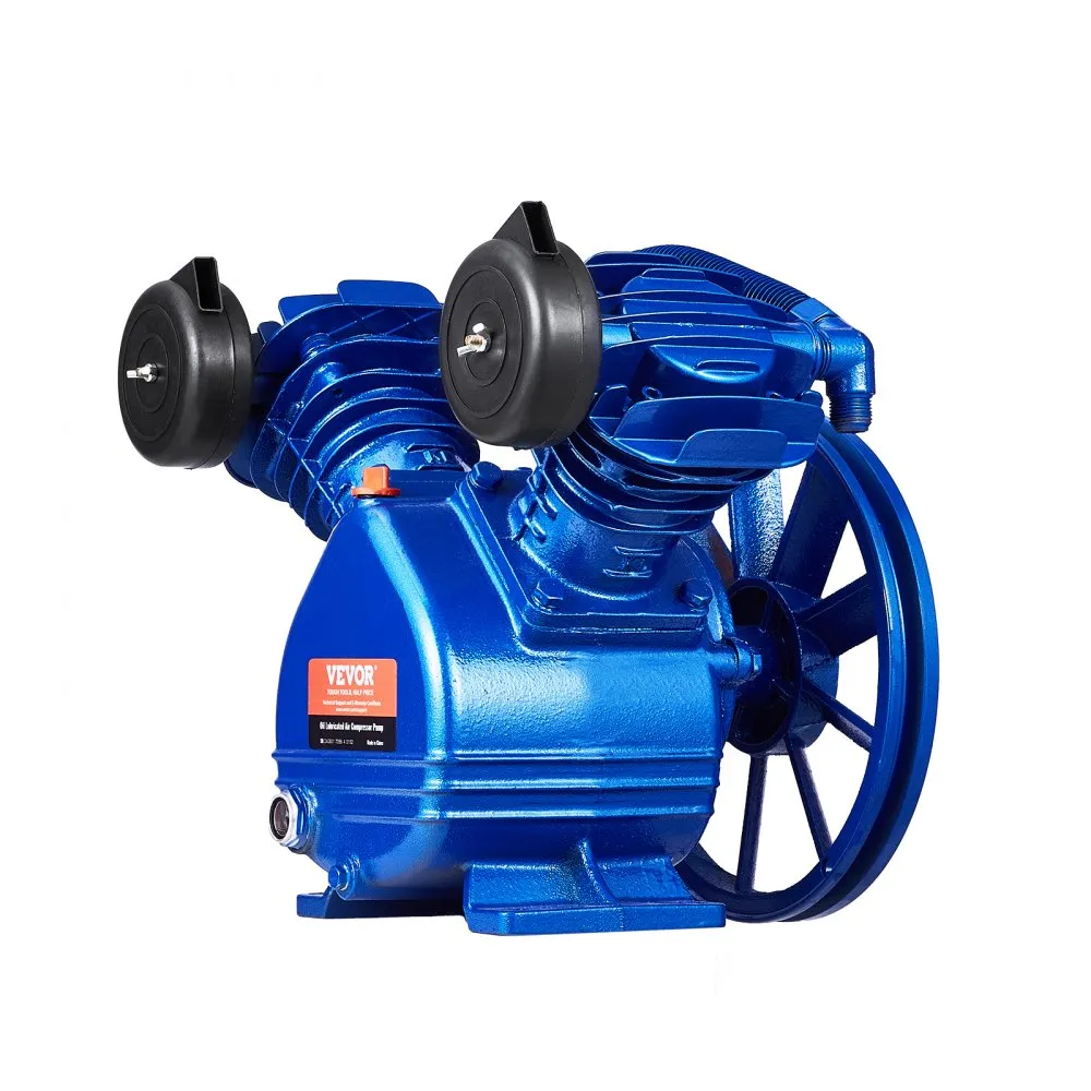 VEVOR compressorunit zuigercompressor luchtcompressor 3HP dubbele cilinder
