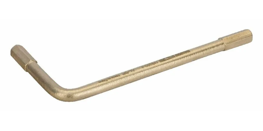 VONKVRIJE OFFSETSLEUTEL, ALUMINIUMBRONS